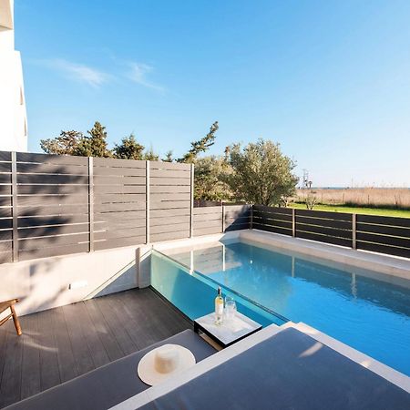 Serene Villas Halkidiki - Cfront Private Pool 尼亚伊拉克利亚 外观 照片